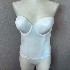 Jezebel Longline Bra Lightly lined 36D strapless great condition
